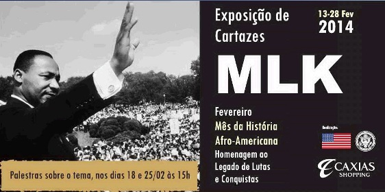 Caxias realiza exposição sobre Martin Luther King Jr.