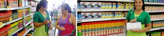Mat Inset faz campanha promocional em supermercados