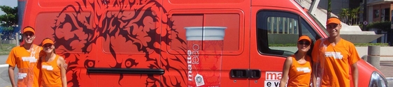 Matte Leão realiza blitz com sampling no litoral paulista