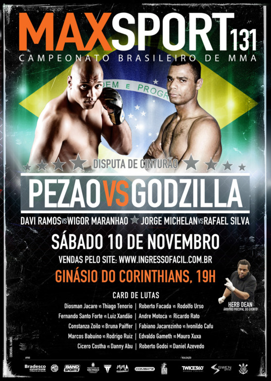 MaxSport e Corinthians fazem o maior evento de MMA