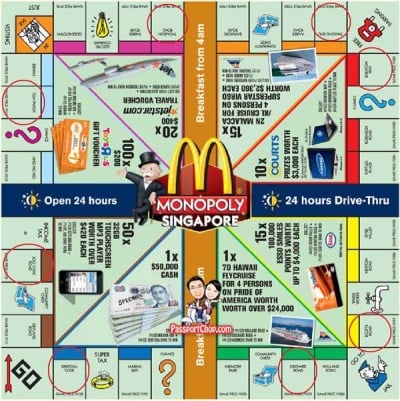 McDonald's e Monopoly se unem em ação promocional