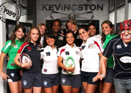 Kevingston patrocina meninas do rugby