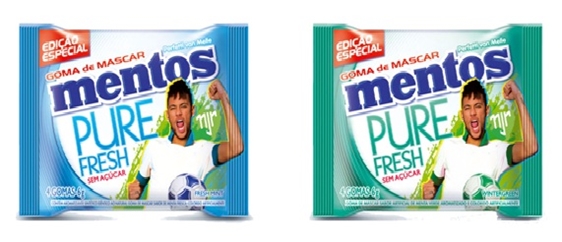 Consumidores de Mentos e Neymar Jr escolhem novo sabor