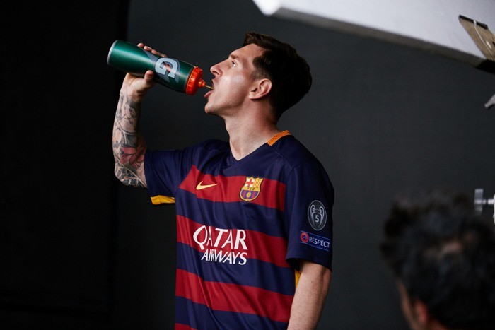 gatorade barcelona messi