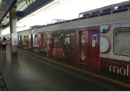 Trem de Belo Horizonte tem ação de Dia dos Pais do Boticário