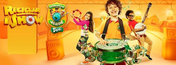 Tang faz ação promocional para Nickelodeon