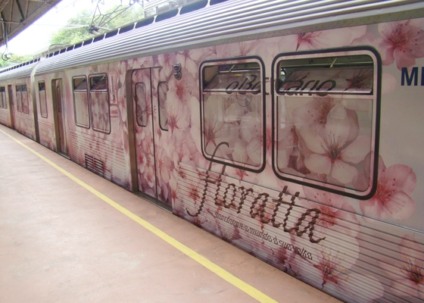 Mídia no metrô gera impacto em Belo Horizonte