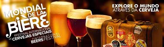 Amantes da cerveja se encontram no Mondial de la Bière