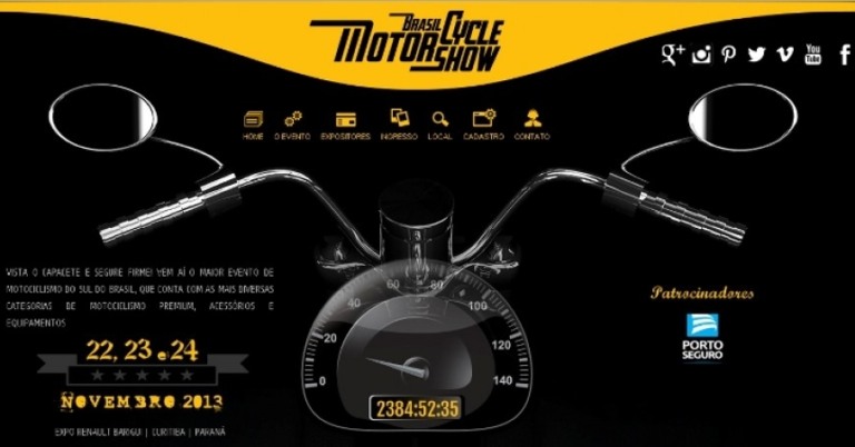 Curitiba será palco do Brasil Motorcycle Show