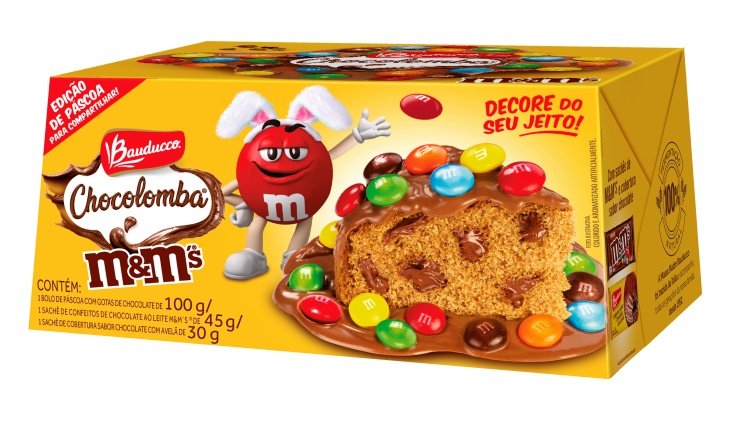 Bauducco e Mars apresentam a mini 'Chocolomba'