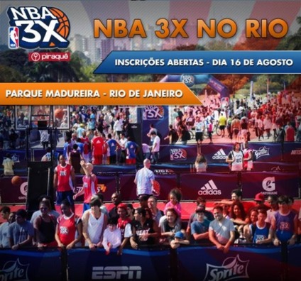 NBA programa eventos no Rio de Janeiro