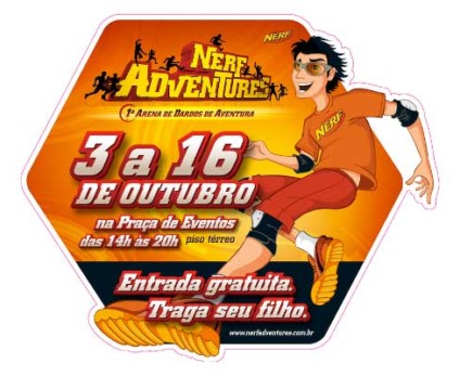 Nerf Adventures chega ao Internacional de Guarulhos