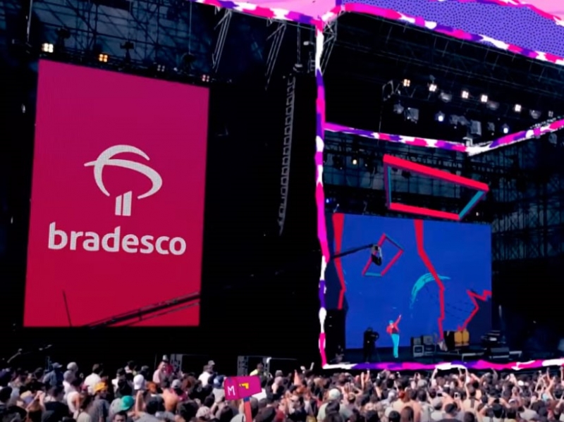 Bradesco e next ativam Lollapalooza Brasil