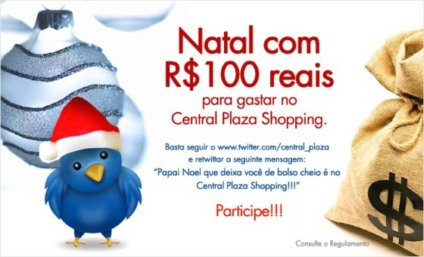 Natal do Central Plaza é no Twitter