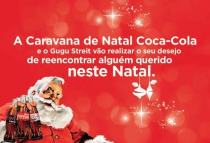 Caravana de Natal da Coca-Cola promove reencontros