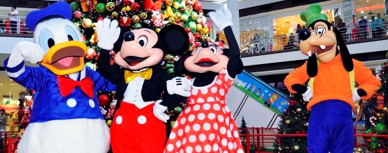 Plaza Niterói terá Natal com Mickey e seus Amigos