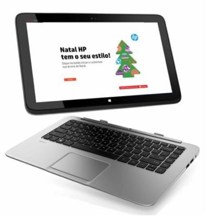 HP personaliza Árvore de Natal em Curitiba