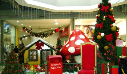 “Natal dos Presentes” é o tema da decoração do Santa Cruz 
