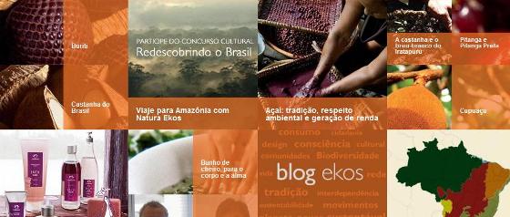 Redescobrindo o Brasil na promoção da Natura Ekos