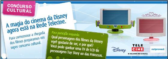 NET, Telecine e Cartoon Network parceiros em promo