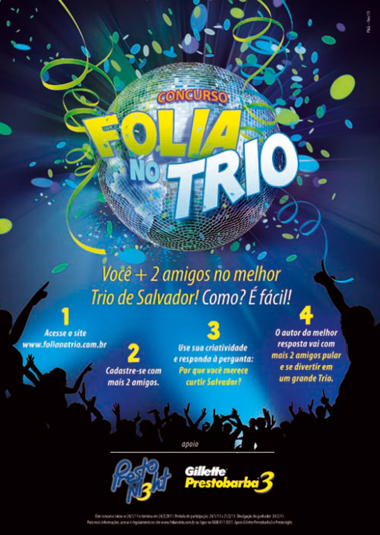 NewStyle assina “Folia no Trio” com Gillette