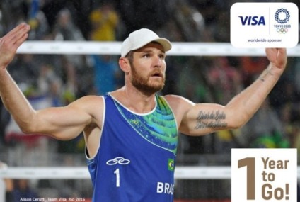 Visa renova patrocínio com Alison Cerutti e Daniel Dias