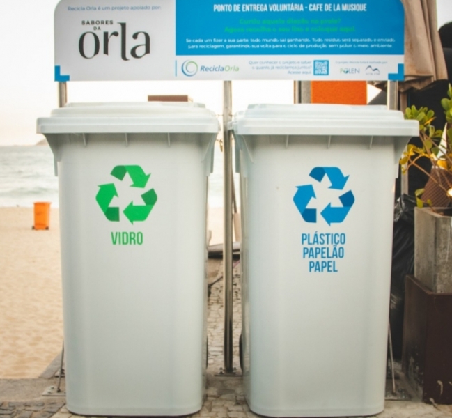 Recicla Orla entra em funcionamento no Rio de Janeiro Recicla Orla entra em funcionamento no Rio de Janeiro