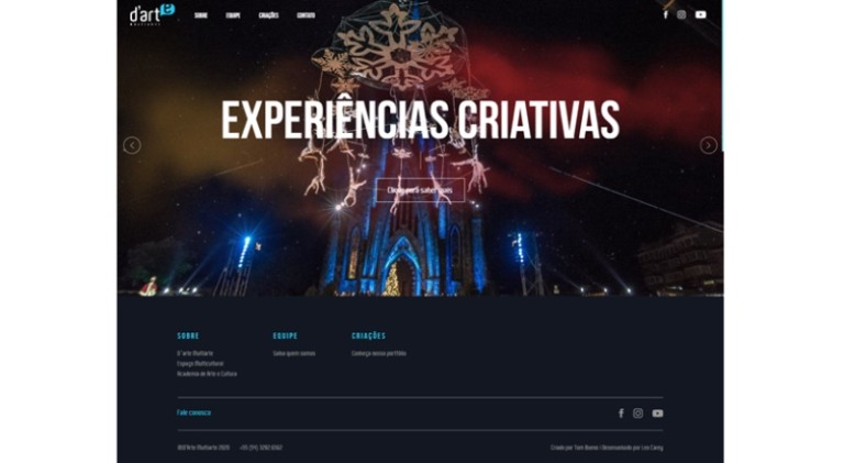D’arte Multiarte lança novo site com portfólio digital