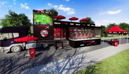 RED Truck HyperX atravessa o Brasil em busca de novos jogadores