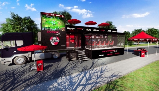 RED Truck HyperX atravessa o Brasil em busca de novos jogadores
