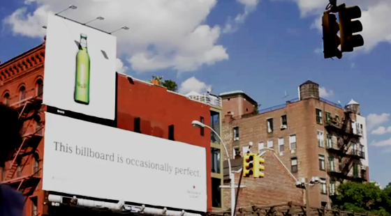 Heineken usa outdoor como mote para evento