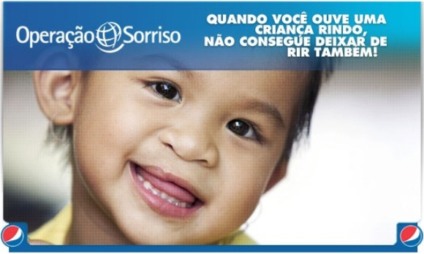 Pepsi apoia “Operação Sorriso” na América Latina