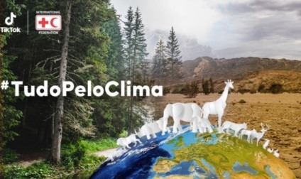TikTok e Cruz Vermelha unem forças na #TudoPeloClima
