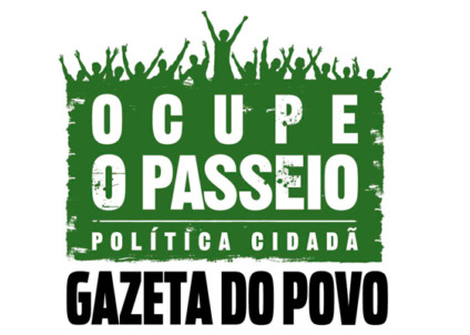 Gazeta do Povo promove a ação "Ocupe o Passeio"