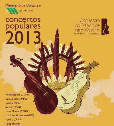 Orquestra de MT participa do "Concertos Populares"