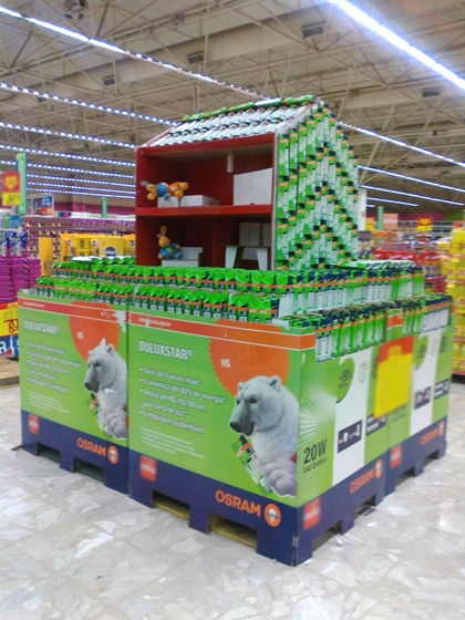 Osram amplia visibilidade nos pontos de venda