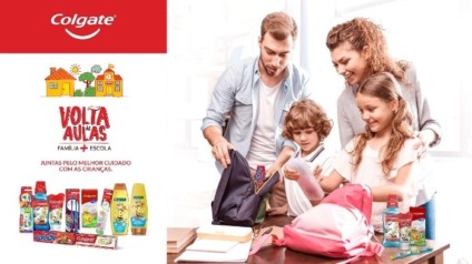 Colgate cria campanha “Volta às Aulas” e faz ação social