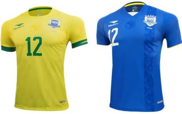 Camisa da Seleção Brasileira celebra os 40 anos da CBFS