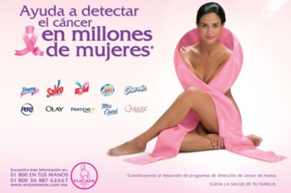 P & G é mais uma empresa na luta contra o câncer de mama