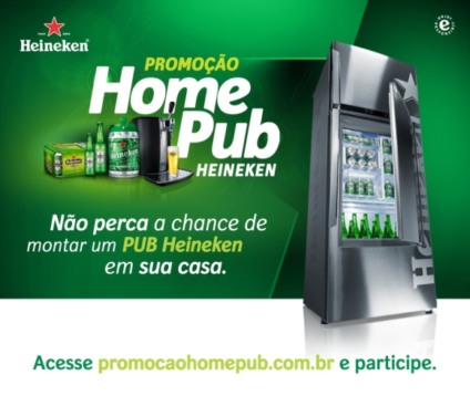 Heineken deixa a casa dos consumidores como um pub