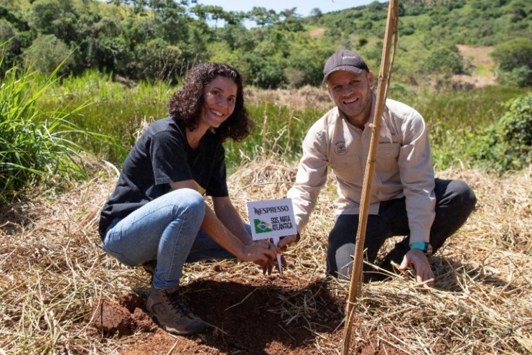 Nespresso e SOS Mata Atlântica ajudam a restaurar a floresta