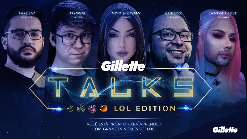 Gillette renova patrocínio do CBLoL até 2021