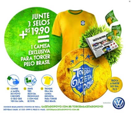 "Junte e troque" na ação promocional da Gazeta do Povo