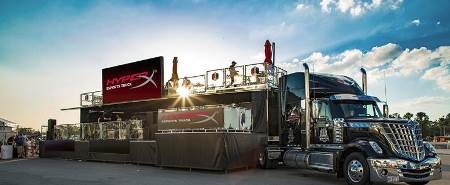 HyperX adquire naming rights da primeira arena móvel para eSports