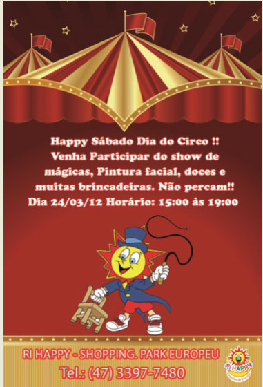 Evento celebra Dia do Circo no Park Europeu