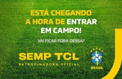 Semp TCL marca presença na Brasil Futebol Expo