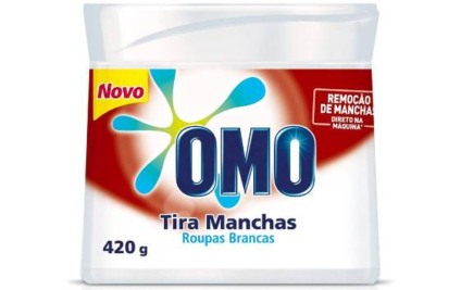 OMO entra na categoria de tira-manchas