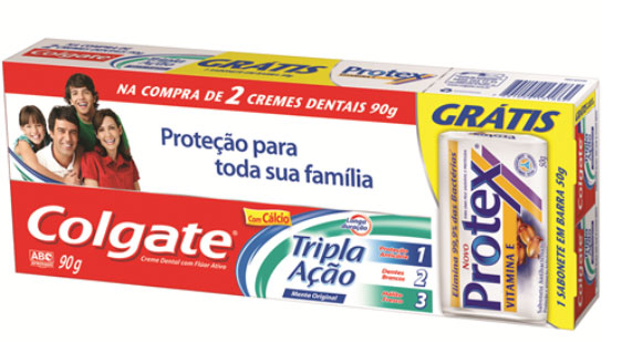 Colgate cria pack sustentável em parceria com o Walmart