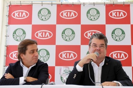 Palmeiras e Kia Motors apresentam acordo e novas camisas