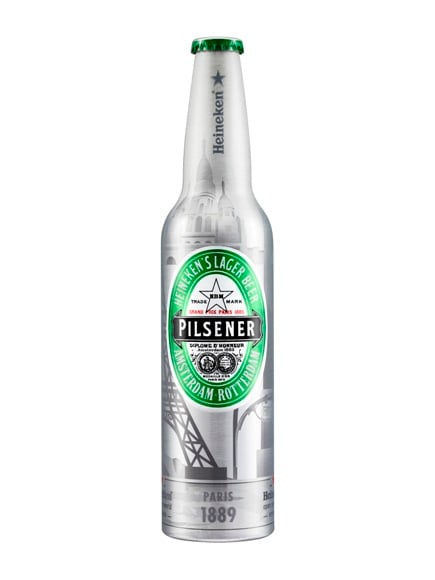 Heineken celebra 140 anos com garrafas temáticas